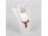 5Pcs White Acrylic Necklace Display Bust Stand 21cm High 5Pcs White Acrylic Necklace Display Bust Stand 21cm High