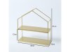 1Pc Golden 2Tiers Cake Stands Holder Wedding Party Table Decor 1Pc Golden 2Tiers Cake Stands Holder Wedding Party Table Decor