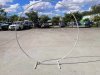 1X White Large Circle Wedding Garden Arch Backdrop Single Tube 1X White Large Circle Wedding Garden Arch Backdrop Single Tube