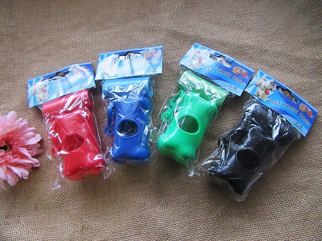 10Pcs Pet Trash Bag Garbage Dispenser Holder Storage Box