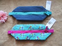 6Pcs Pencil Case Zipper Bag Makeup Bag Pouch Purse Mixed 6Pcs Pencil Case Zipper Bag Makeup Bag Pouch Purse Mixed