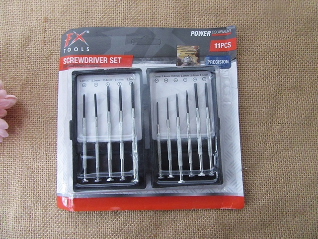 1Set x 11Pcs Precision Screwdriver Set Watch Jewelry Repair Tool