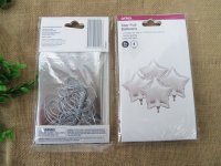 6Sheets X 4Pcs Star Foil Balloons Birthday Shower Favor