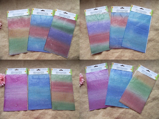 12Pcs Adhesive Diamond Wrap Perfect for DIY Project Decor Mixed 12Pcs Adhesive Diamond Wrap Perfect for DIY Project Decor Mixed
