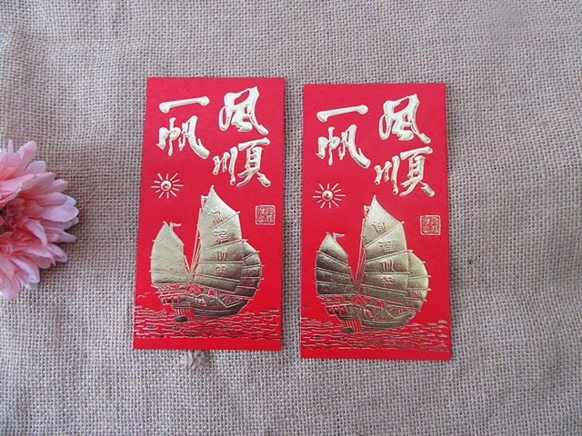 72Pcs Good Luck Chinese Traditional RED PACKET Envelope - Click Image to Close
