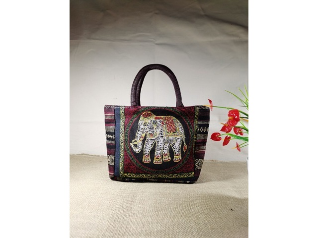 1X New Stylish Elephant Design Handbag Hippie Hand Bag - Click Image to Close