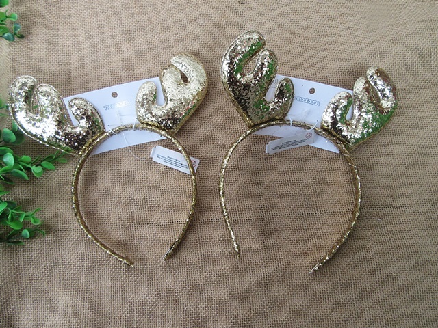 6Pcs Reindeer Head Band Hair Band Hair Hoop Headwear Hair Access