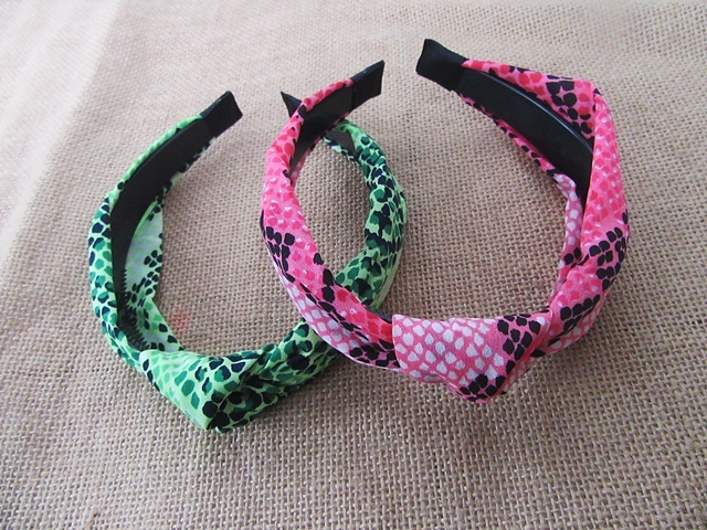 12Pcs Unique Bowknot Head Band Hair Band Hair Hoop Hair Headwear