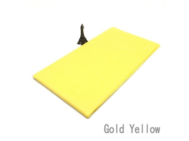 100Pcs Yellow Tissue Paper Gift Wrap Wrapping Craft Paper 50x70 - Click Image to Close