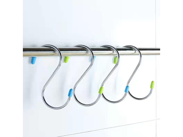 3Sheets x 8Pcs Universal Hook Hanger S-Shape Pot Rack Hooks Home