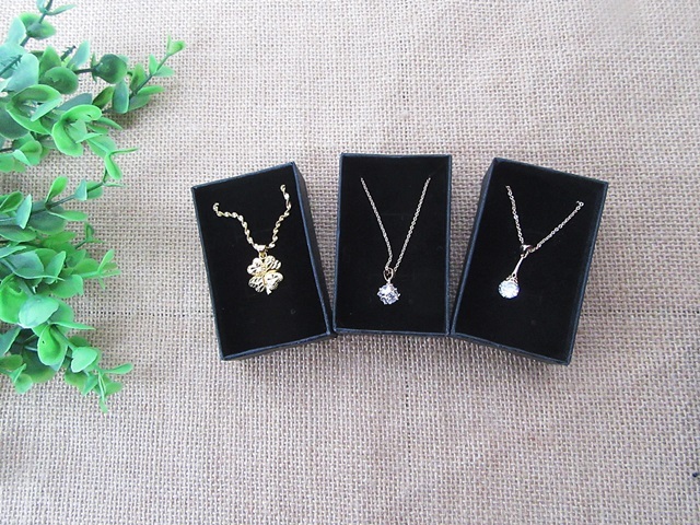 6Pcs Fashion Trend Golden Plated Chain Necklace with Charms Mixe 6Pcs Fashion Trend Golden Plated Chain Necklace with Charms Mixe