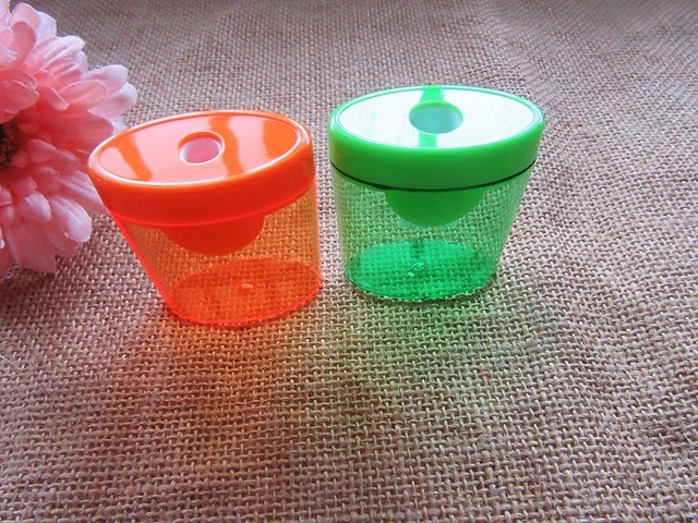 6Sheets x 2Pcs 1-Hole Pencil Sharpener School Office Stationery