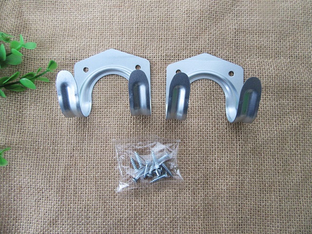 2x5Pcs Universal Tool Hooks House Hanger Clothes Rack Tool Hook - Click Image to Close