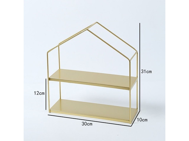 1Pc Golden 2Tiers Cake Stands Holder Wedding Party Table Decor 1Pc Golden 2Tiers Cake Stands Holder Wedding Party Table Decor