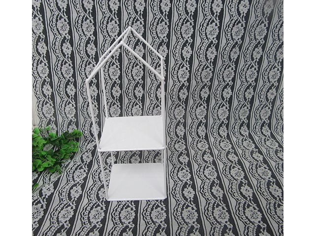 1Pc White MINI 2Tiers Cake Stands Holder Wedding Party Table Dec 1Pc White MINI 2Tiers Cake Stands Holder Wedding Party Table Dec