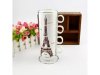 1Set x 4Pcs Eiffel Tower Stacking Ceramic Cup Coffee Mug