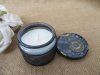4Pcs Scented Candle Black Glass Container - Lemon Verbena Favor 4Pcs Scented Candle Black Glass Container - Lemon Verbena Favor
