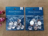 36sheetx12pcs Clear Flat Back Diamonds Rhinestones 16mm 36sheetx12pcs Clear Flat Back Diamonds Rhinestones 16mm