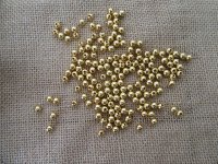 250g (2200pcs) HQ Golden CCB Spacer Beads 6mm DIY Making