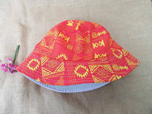 6Pcs Cotton Bucket Sun Hat Beach Caps for Summer Assorted 6Pcs Cotton Bucket Sun Hat Beach Caps for Summer Assorted