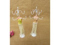 4Pcs Manequin Design Earring Necklace Bracelet Jewellery Display