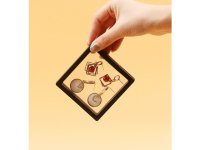 10Pcs Clear Jewellery Boxes Multi-Purpose Gift Boxes 7x7cm