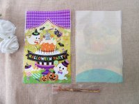 12Packs x 4Pcs Halloween Party Snack Bags Loot Bags Trick Bag