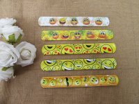 100 Smile Face Reflective Magic Ruler Slap Band Bracelets 100 Smile Face Reflective Magic Ruler Slap Band Bracelets