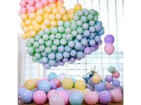 100Pcs Candy Color Latex Balloons Party Supplies Mixed 30cm