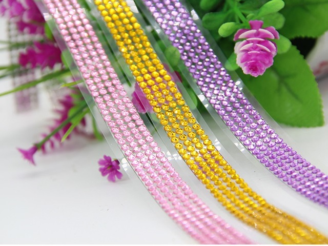 20Rolls Acrylic Rhinestone Crystal Cellphone Scrapbook