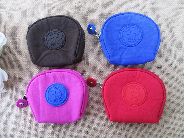 12Pcs Pouch Bag Coin Bag Purse Wallet w/Zipper Mixed - Click Image to Close