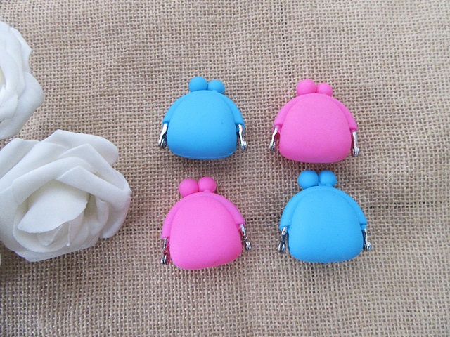 (image for) 12Pcs MINI Clutch Coin Bag Easy Twist Lock Coin Purse