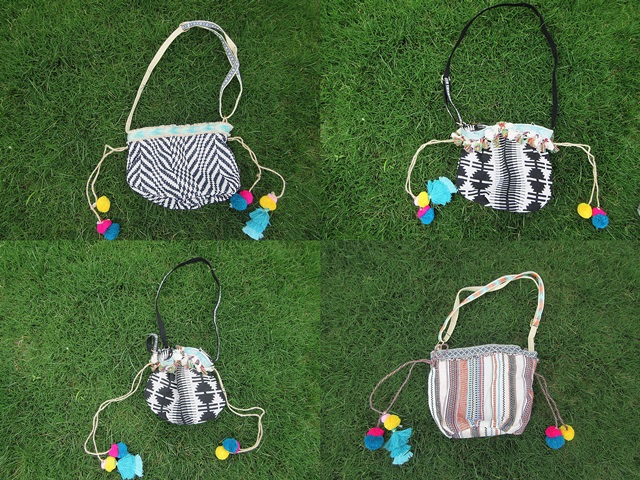 1Pc Handmade Tibet Style Bags Sling Shoulder Bag No Zipper