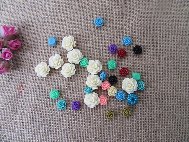 150g Flower Etc Design Plastic Beads DIY Accessories Mixed 150g Flower Etc Design Plastic Beads DIY Accessories Mixed