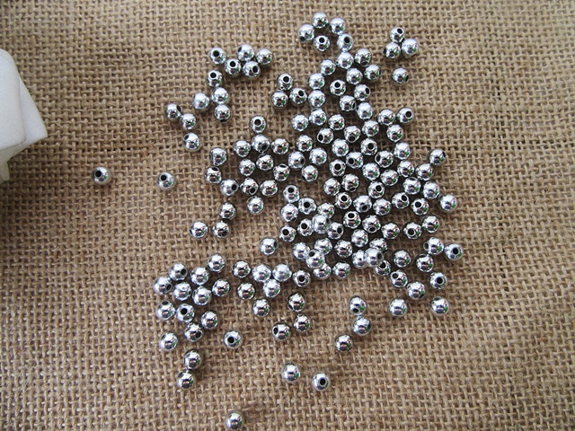250g (2200pcs) Round Spacer Beads 6mm for DIY Jewellery Making - Click Image to Close