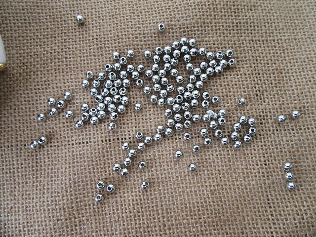 250g (3000pcs) Round Spacer Beads 5mm for DIY Jewellery Making - Click Image to Close