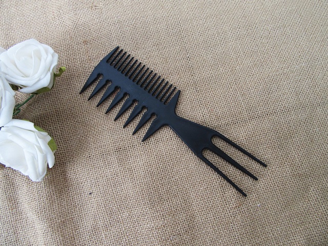 12Pcs Double Sides Hair Comb Hair Cutting Thinning and Detanglin - Click Image to Close