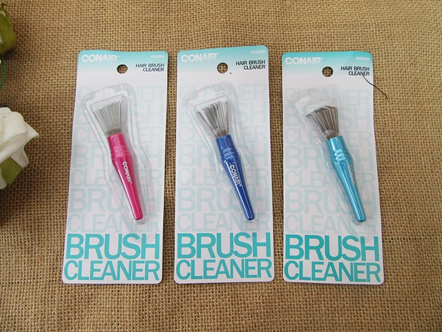 4x3Pcs Hair Brush Cleaner Hair Remover Cleaning Tool Mixed - Click Image to Close