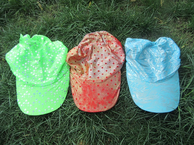 10Pcs Bongrace Hat Cap Colorful Hat For Kids Mixed - Click Image to Close