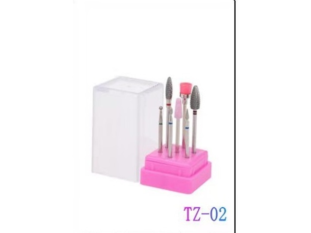 1Setx 7Pcs Nail Drill Bits Polishing Head Set Cuticle Remover bh 1Setx 7Pcs Nail Drill Bits Polishing Head Set Cuticle Remover bh