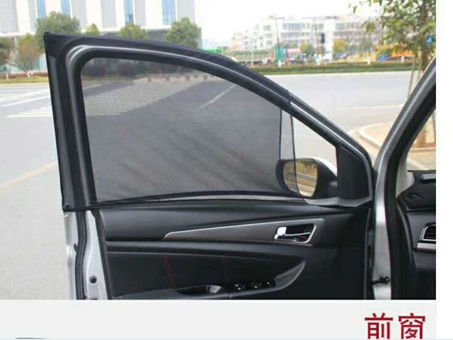 2Set x 2Pcs Car Sun Shade Side Window Socks Cover Protect Auto A - Click Image to Close