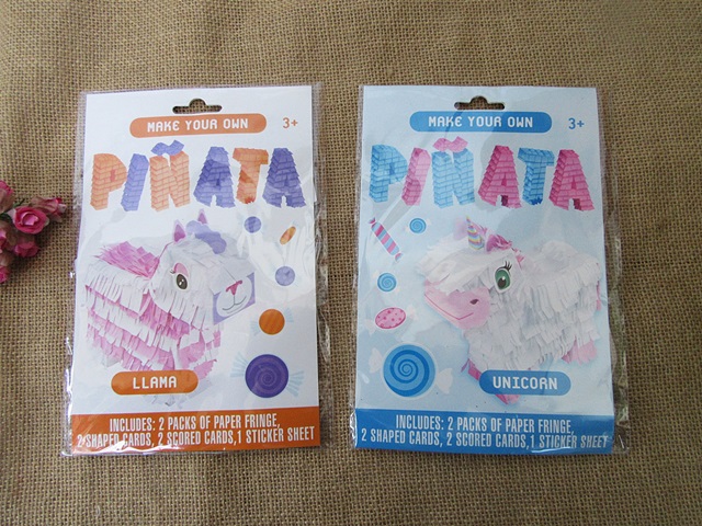 6Set MINI Make Your Own Pinata Decoration Party Favor 6Set MINI Make Your Own Pinata Decoration Party Favor