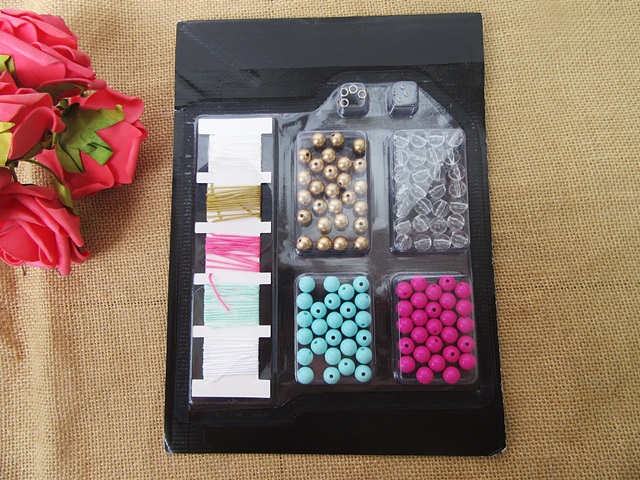 1Set 119Pcs DIY Tassel Bracelet Fashion Jewellery Making NO Box 1Set 119Pcs DIY Tassel Bracelet Fashion Jewellery Making NO Box