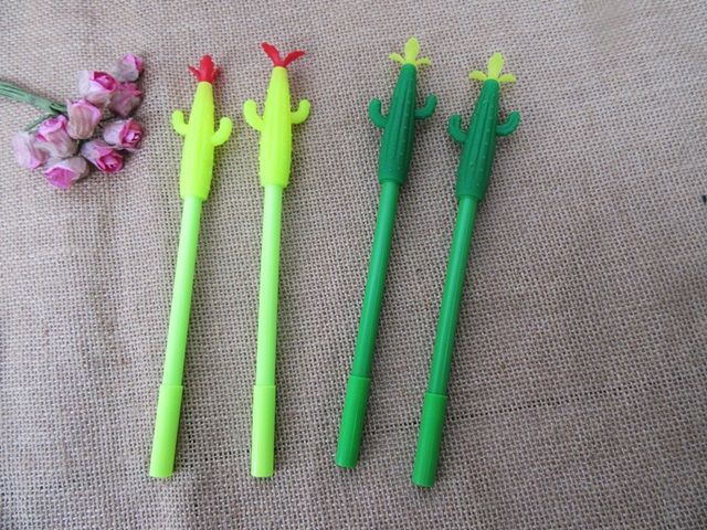 50Pcs Funny Cactus Gel Ink Pen Office Home School Use Wholesale 50Pcs Funny Cactus Gel Ink Pen Office Home School Use Wholesale
