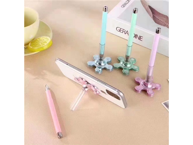 20Pcs Funny Gel Ink Pen Phone Holder Stand Office Use - Click Image to Close