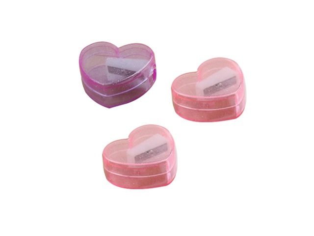 12Packs x 3Pcs Heart Pencil Sharpener Home Office Wholesale 12Packs x 3Pcs Heart Pencil Sharpener Home Office Wholesale