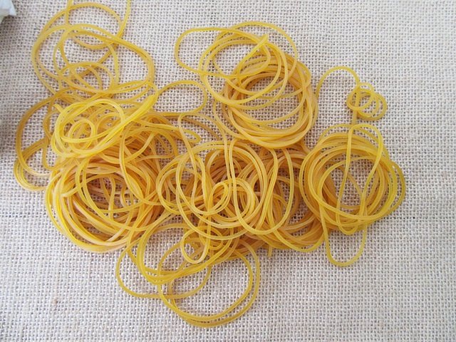 6Packs x 50g Bulk Multi-Purpose Various Usage Rubber Band 2mm - Click Image to Close