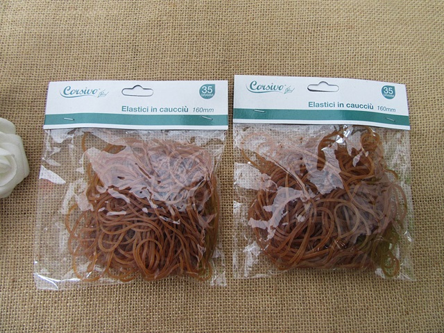 6Packs x 35Pcs Multi-Purpose Various Usage Rubber Band 2mm Wide 6Packs x 35Pcs Multi-Purpose Various Usage Rubber Band 2mm Wide