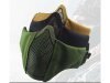 1Pc Airsoft Metal Steel Mesh Mask Protective Half Face Mask For 1Pc Airsoft Metal Steel Mesh Mask Protective Half Face Mask For