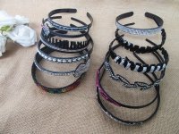 12Pcs Fashion Shiny Headbands Hair Band Hair Loop Assorted